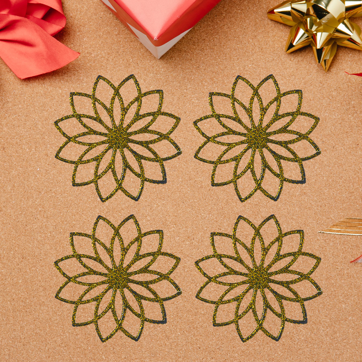 Ornamento en forma de Nochebuena