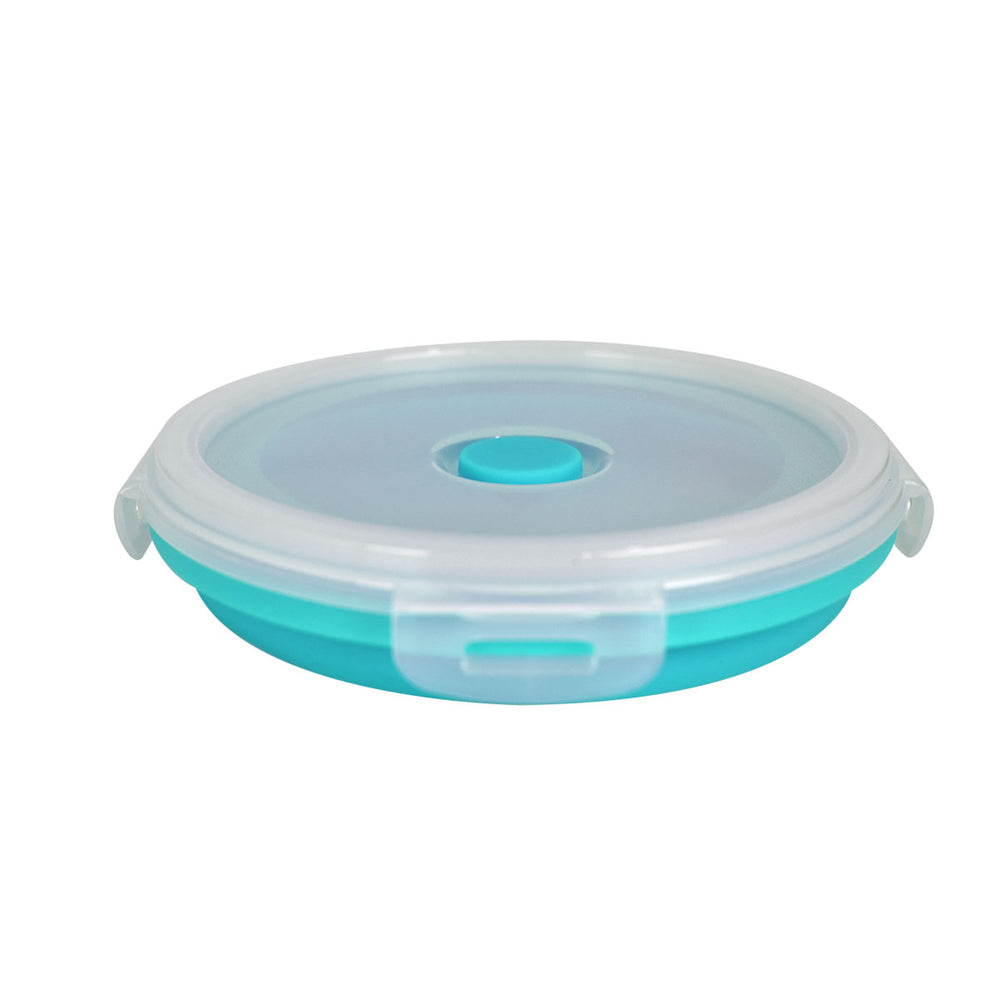 Tazón redondo de silicón plegable 500ml