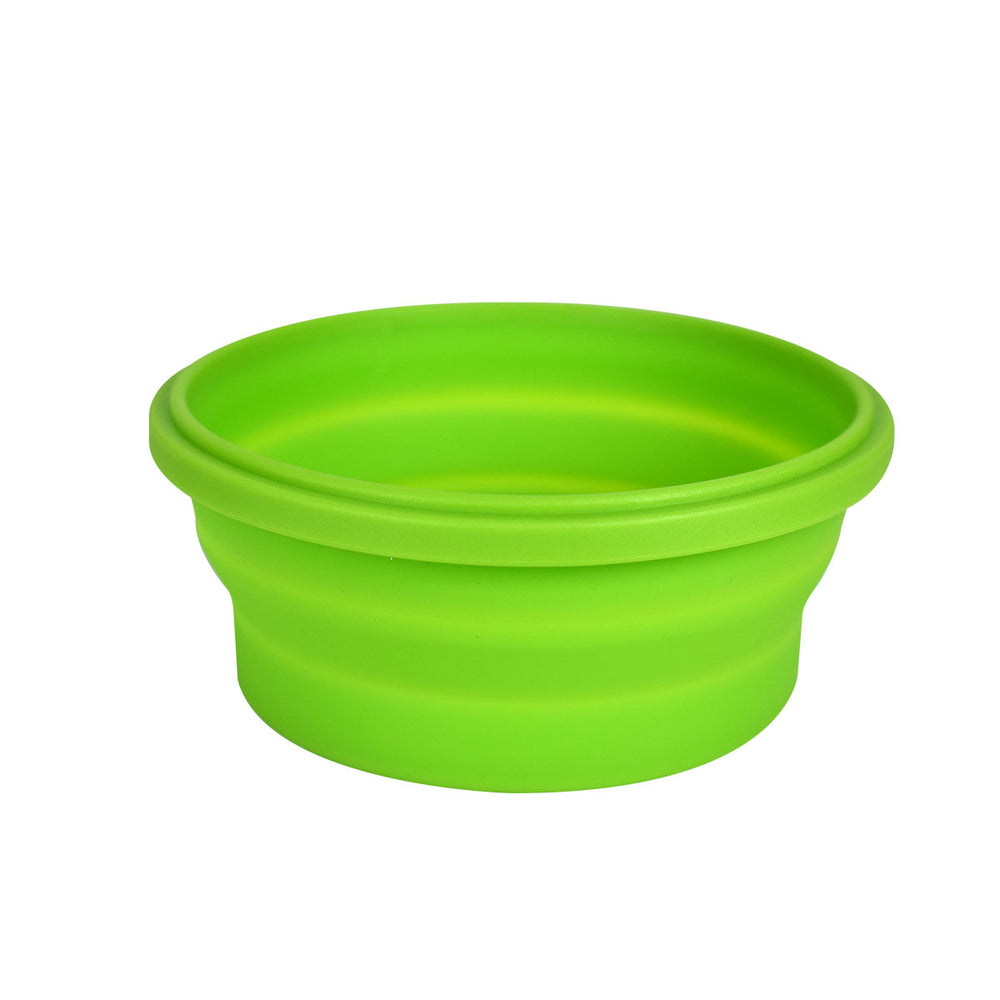 Tazón redondo de silicón plegable 500ml