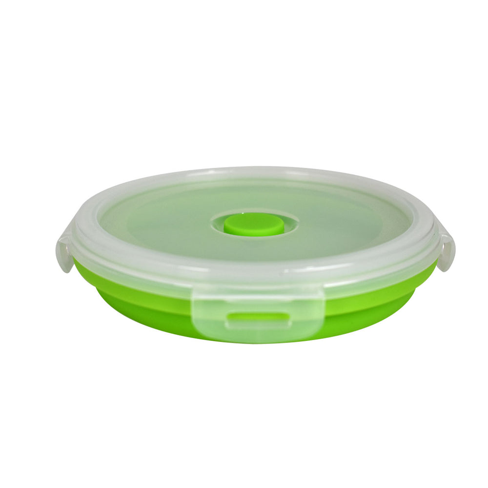 Tazón redondo de silicón plegable 500ml