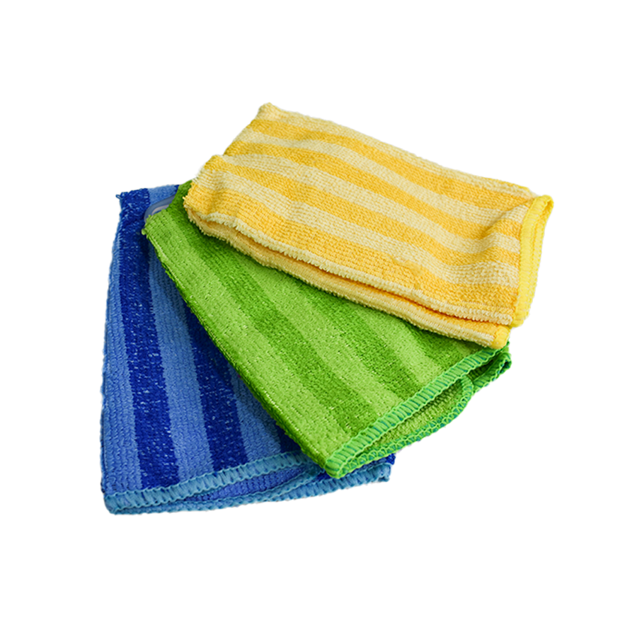 Set de 3 Toallas de Microfibra 30 x 30cm