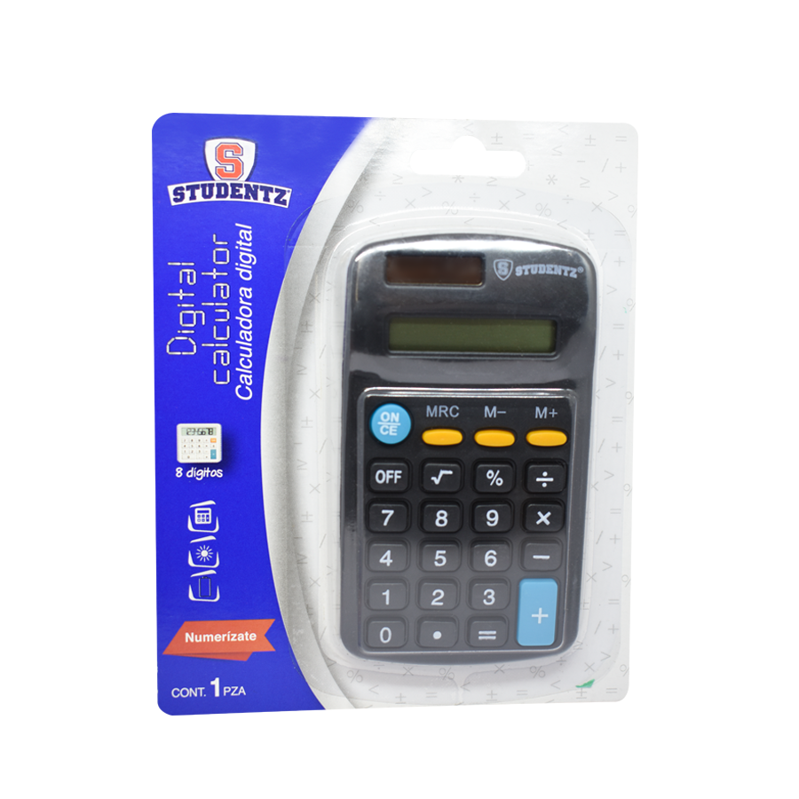 EDAY CALCULADORA DIGITAL 1 PZA (4709567463473)
