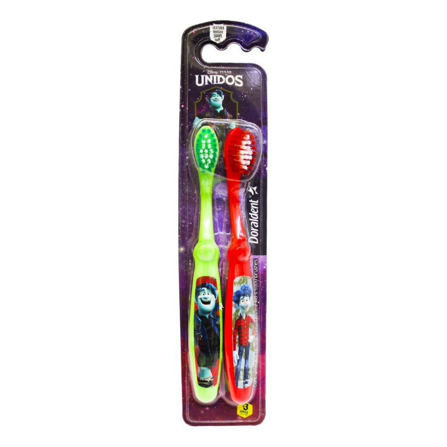 Set de 2 Cepillos Infantiles Disney Pixar Unidos