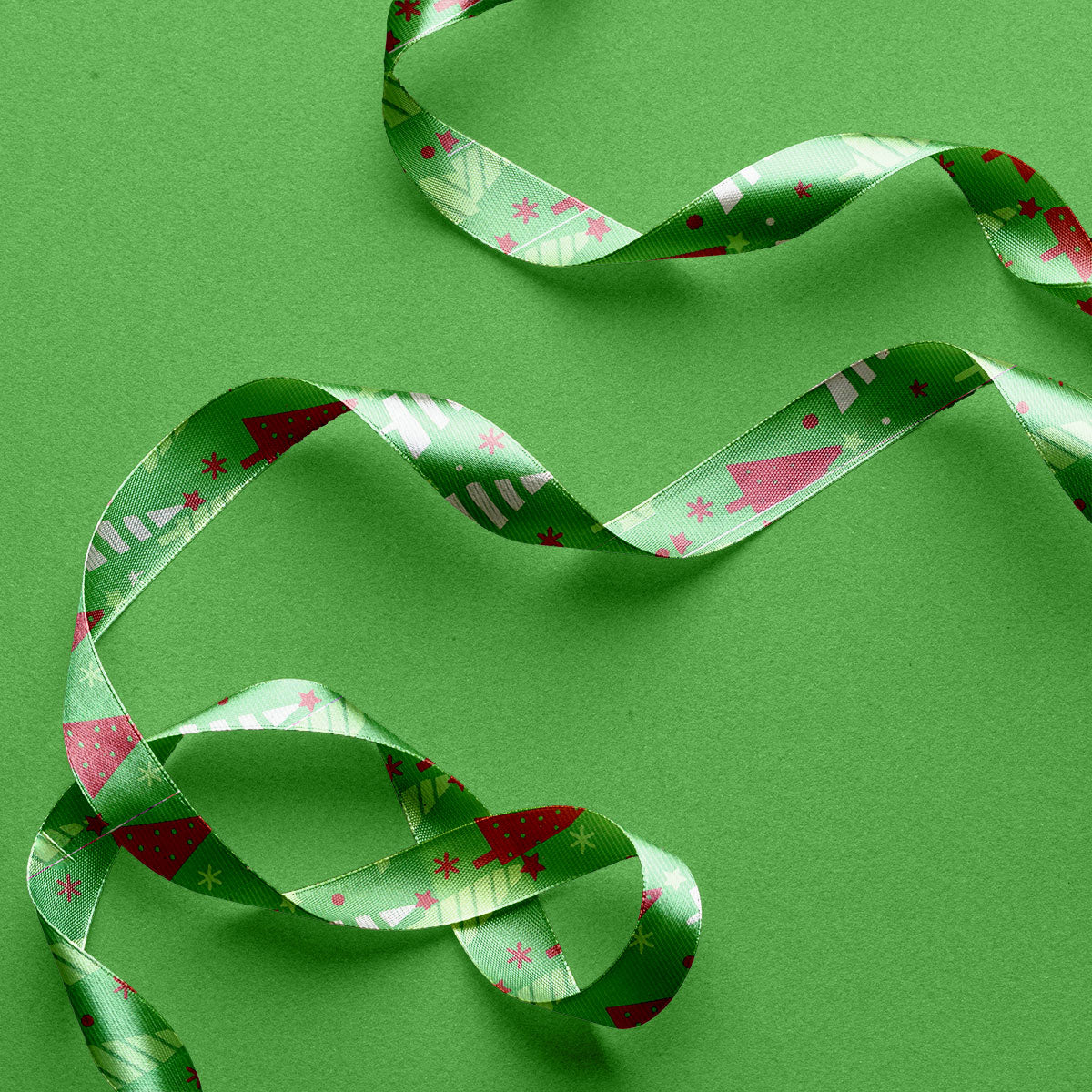 Listón Decorativo Pino Navideño