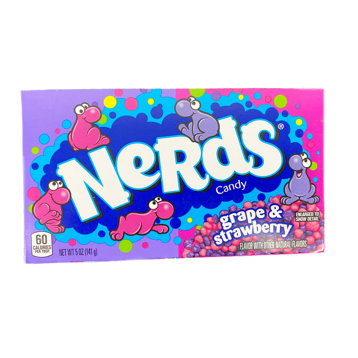 Nerds Caramelo ácido WONKA sabor Uva y Fresa 141g