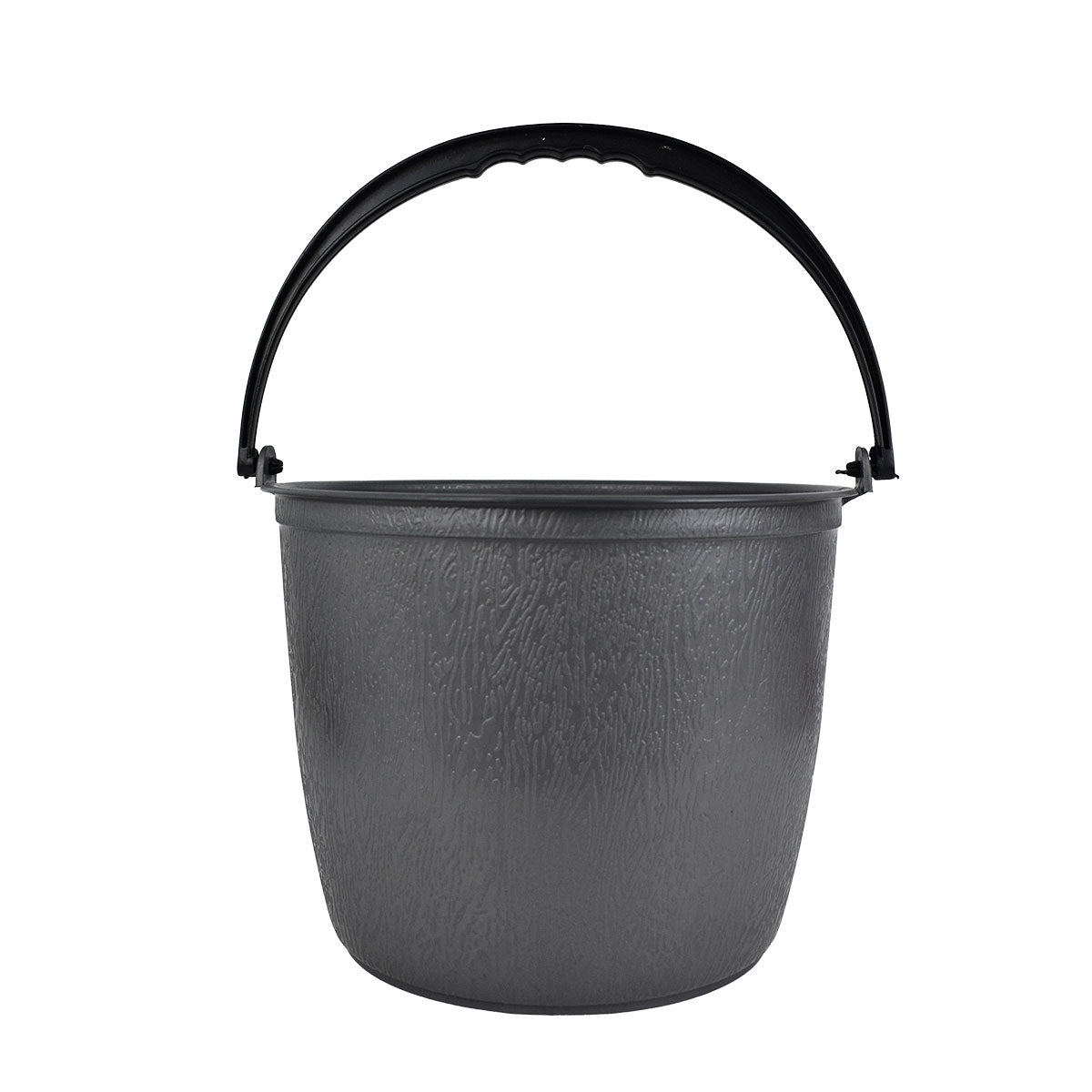 Cubeta Cilíndrica Gris Oscuro