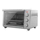 Horno Tostador Crisp 'N Bake, Black + Decker, Plateado