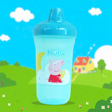 Vaso Entrenador Antiderrames Nuby, Pepa Pig, 300 ml