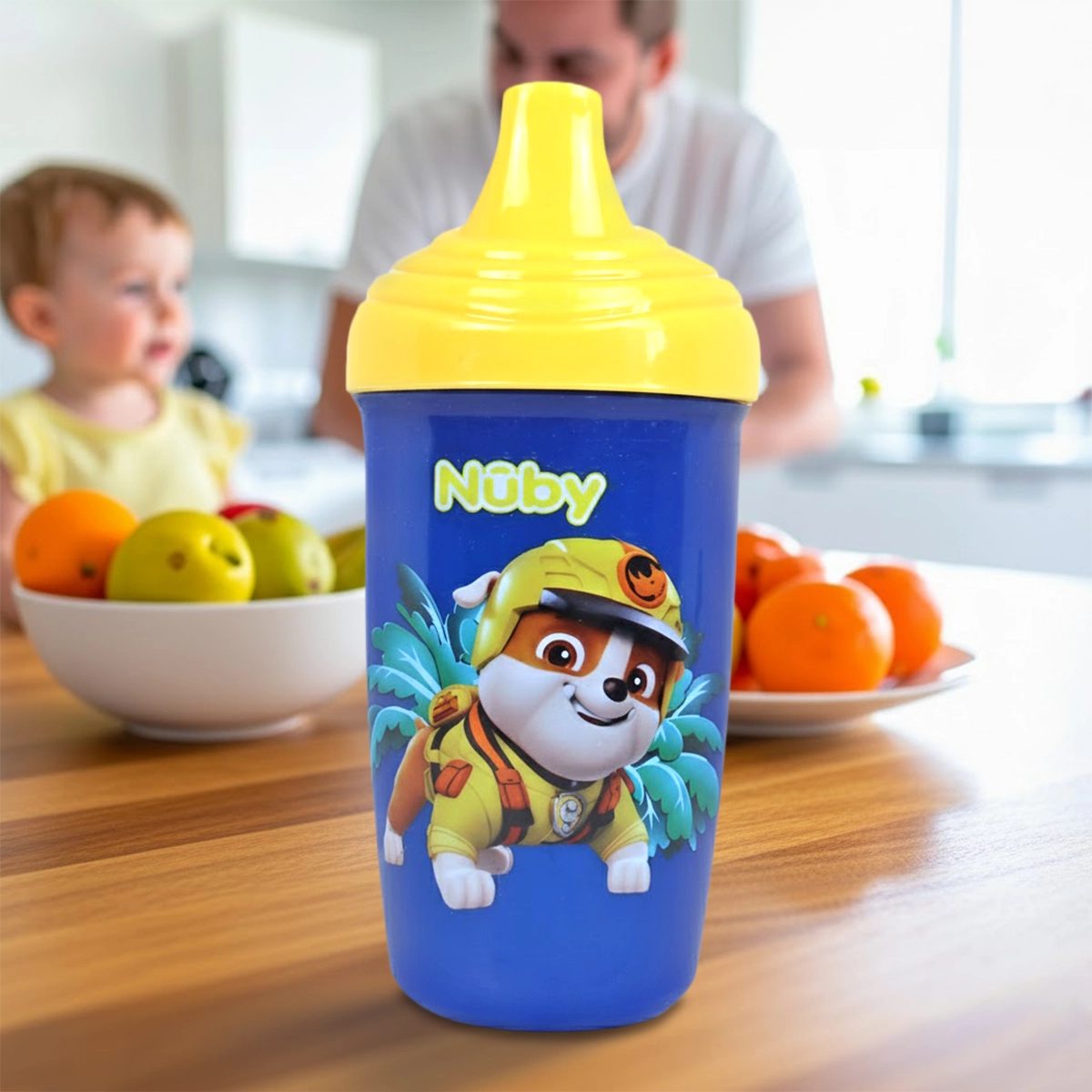 Vaso Entrenador Antiderrames Nuby, Paw Patrol, 300 ml