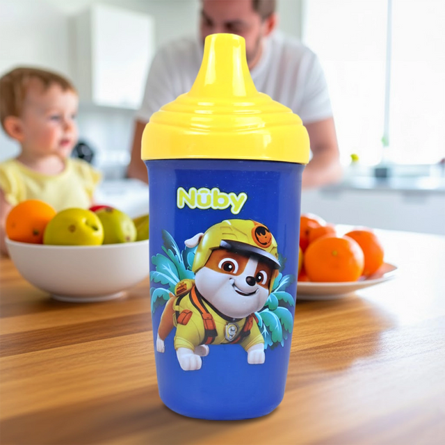 Vaso Entrenador Antiderrames Nuby, Paw Patrol, 300 ml