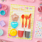 Set de Postres de Juguete, 9 pzas