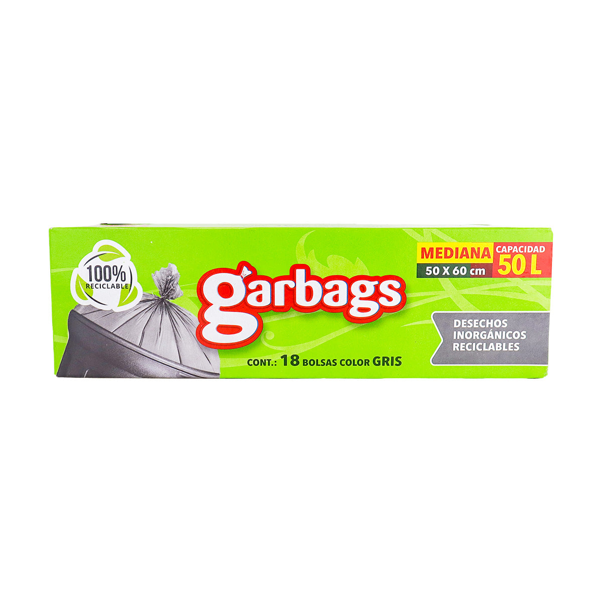 Bolsas Medianas para Basura, Garbags