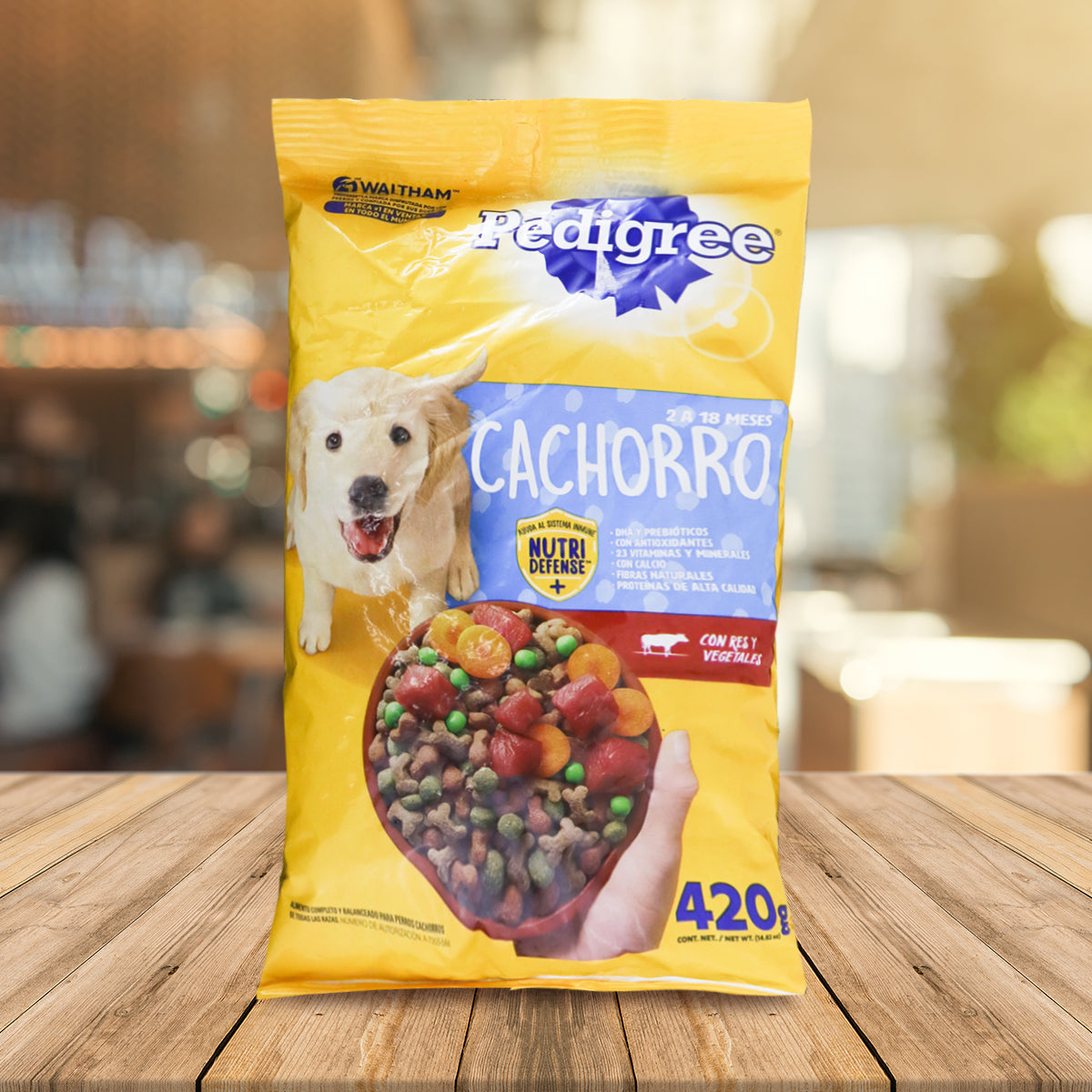 Pedigree, Alimento para Perros Cachorros, con Res y Vegetales