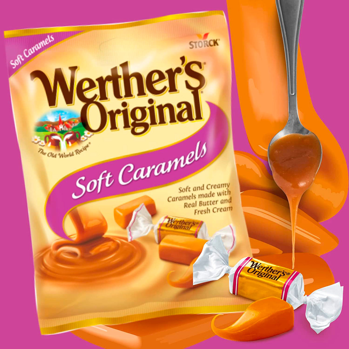 Werther's Original Caramelo Suave 63g