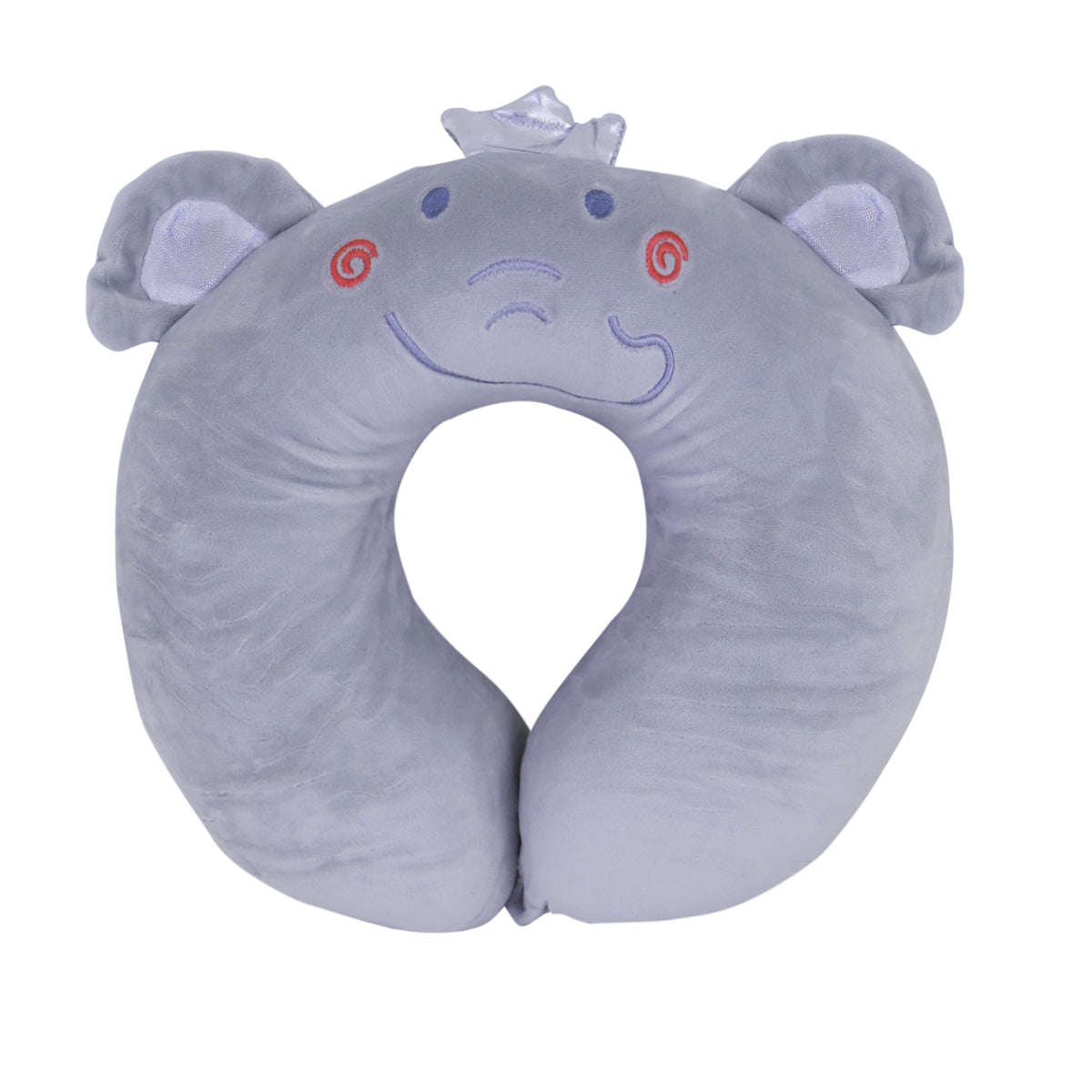 Almohada para Viaje con Diseño de Elefante color Gris