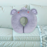 Almohada para Viaje con Diseño de Elefante color Gris