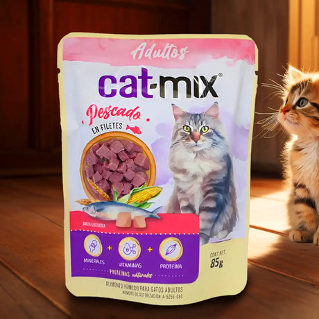 Alimento Húmedo Balanceado para Gato Cat Mix, 85 gr