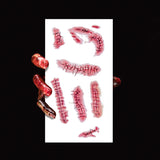 Stickers de Cicatrices para Disfraz
