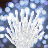 Cadena de 100 Luces Blancas con Cable Transparente