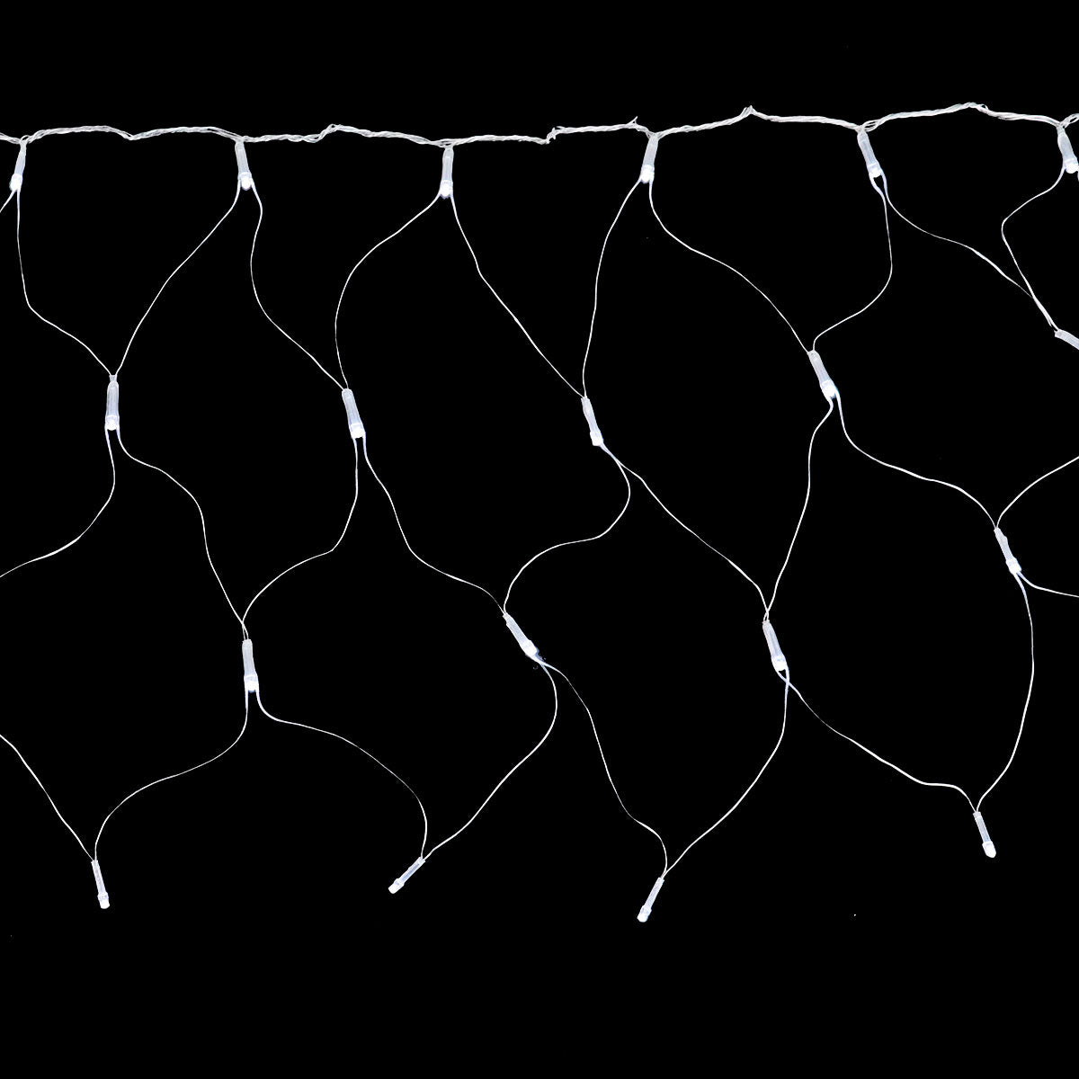 Paquete Navidad con 1 Serie de Luces en Forma de Copo de Nieve, 1 Serie de Luces en Forma de Red, 1 Serie de Luces de Libélula y 1 Serie de Luces en Forma de Flamingos