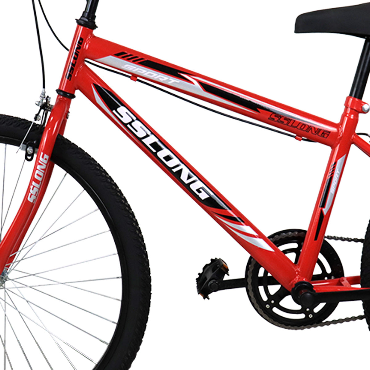 Bicicleta Sportbike Rodada 26, Rojo