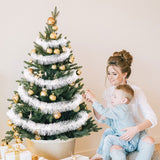Guirnalda Navideña de Tinsel Brillante