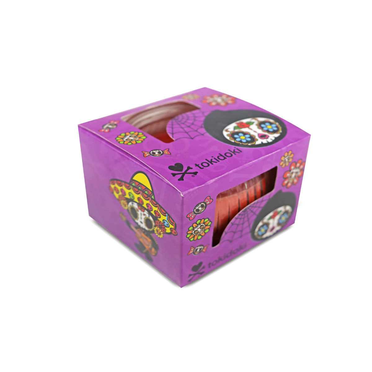 3X2 Veladora Aromática Roja Día de Muertos