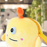 3X2 Mochila De Monstruo De Peluche Amarillo