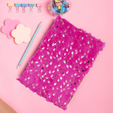 Libreta Jaspeada color Fucsia 80H