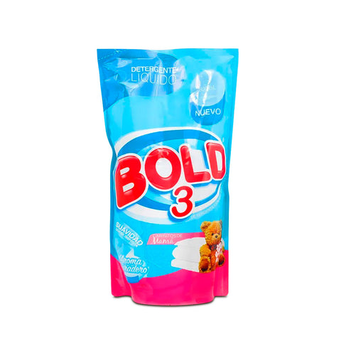 Detergente Líquido Bold 3 Cariñitos de Mamá 800ml