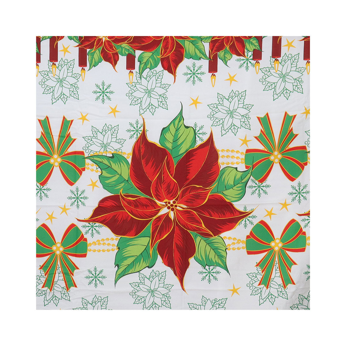 Mantel Navideño, Diseño de Colores, 2x1.5 m