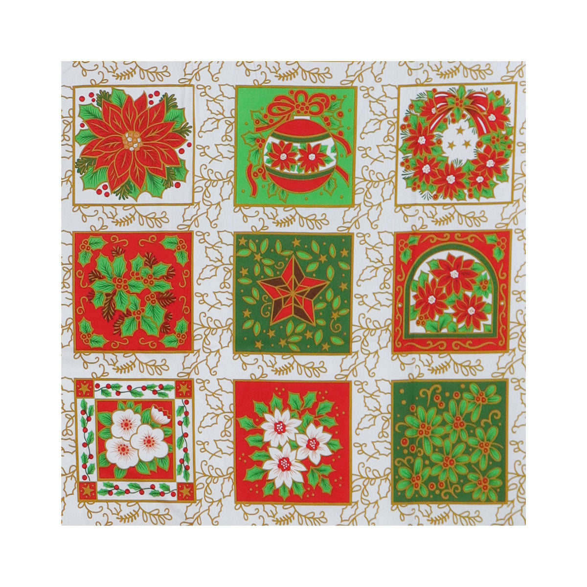 Mantel Navideño, Colores, 2x1.5 m