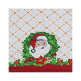 Mantel Navideño con Diseño, Color Blanco, 2x1.5 m
