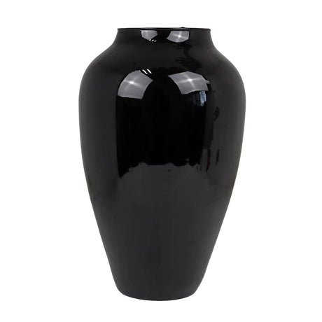 Florero, Estilo Tibor, Color Negro y Blanco