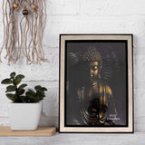 Portarretrato Marco con Textura Madera Beige 20x25cm