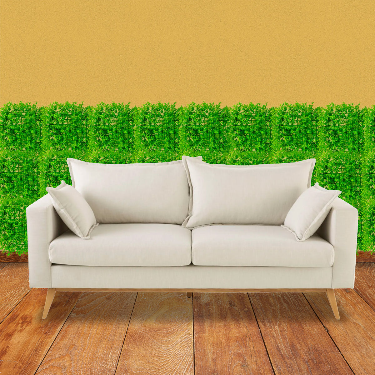 Pasto Artificial Decorativo Verde Claro 30x30