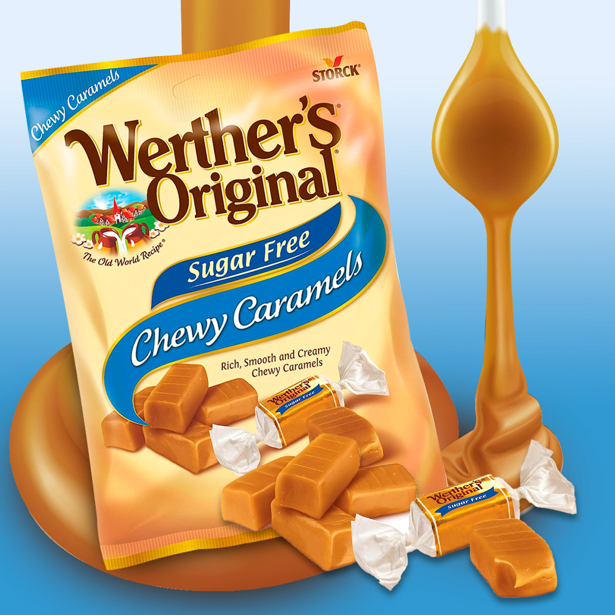 Werther's Original Caramelo Masticables 63g