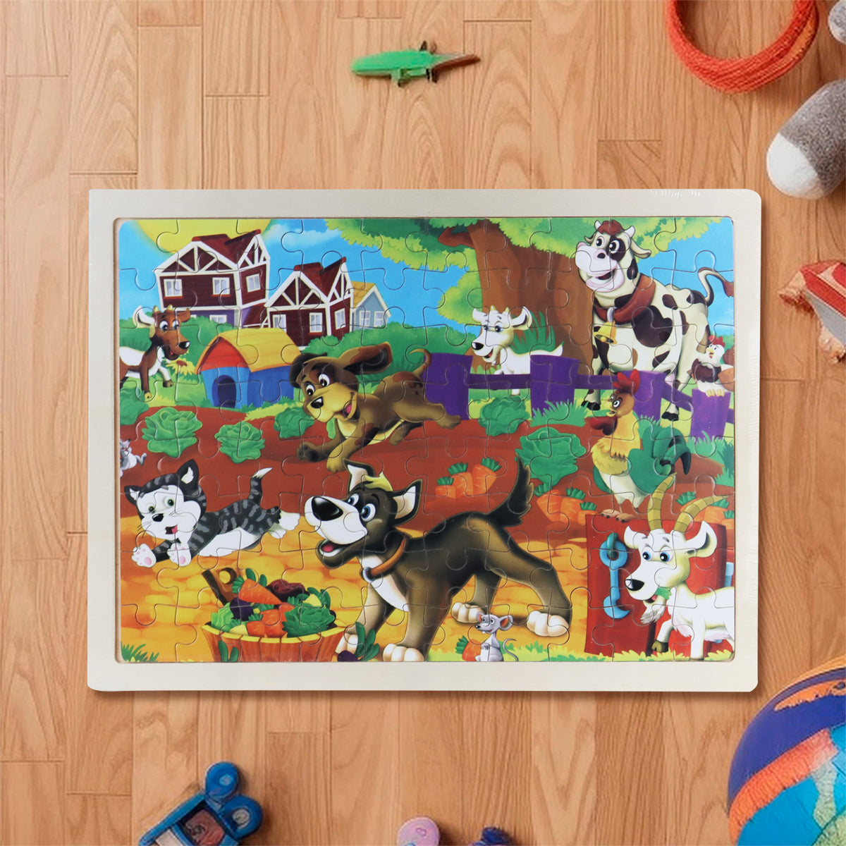 Rompecabezas de Madera, Granja – Waldo's
