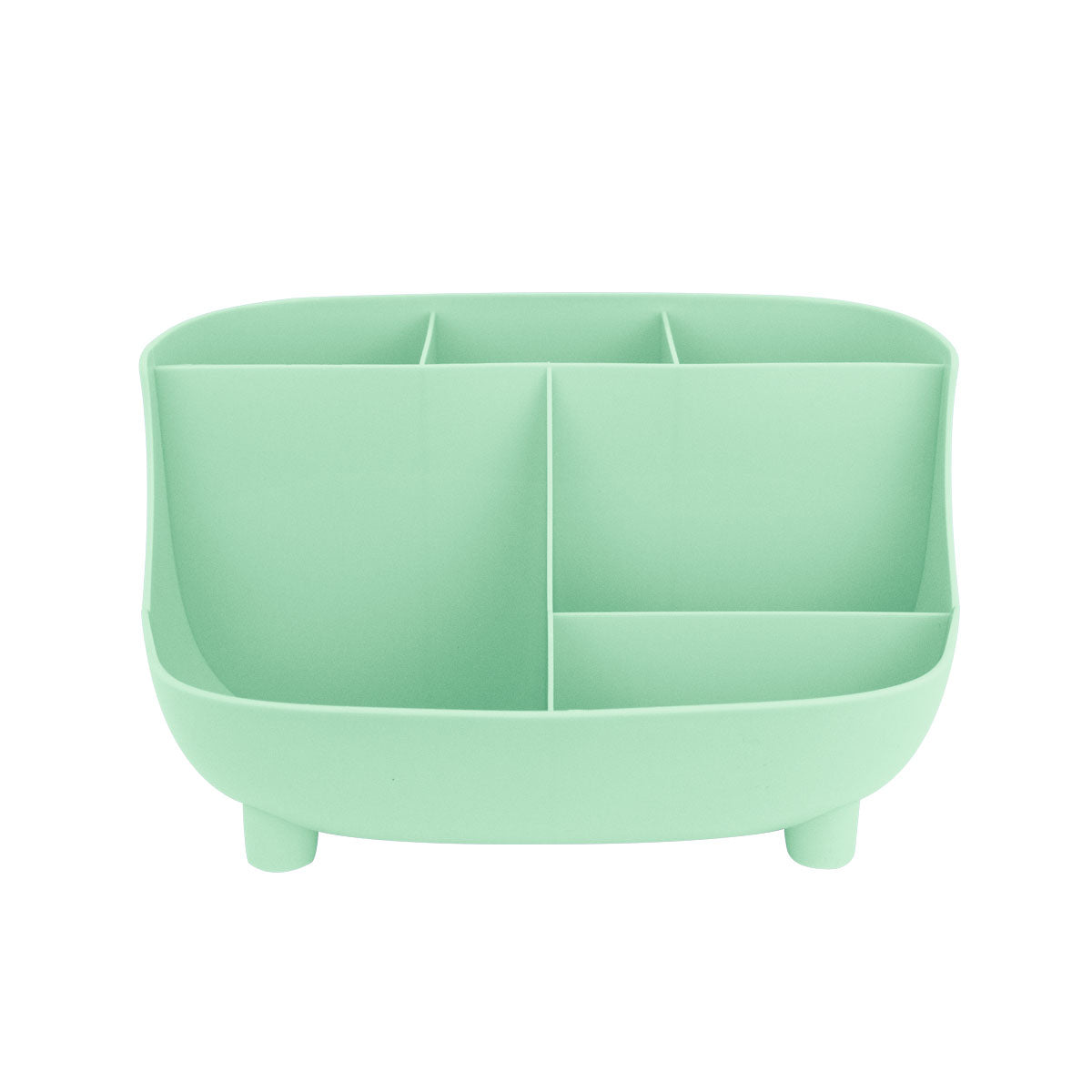 Organizador de Escritorio con 6 Separadores, color Verde