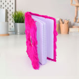 Libreta Peluche color Fucsia