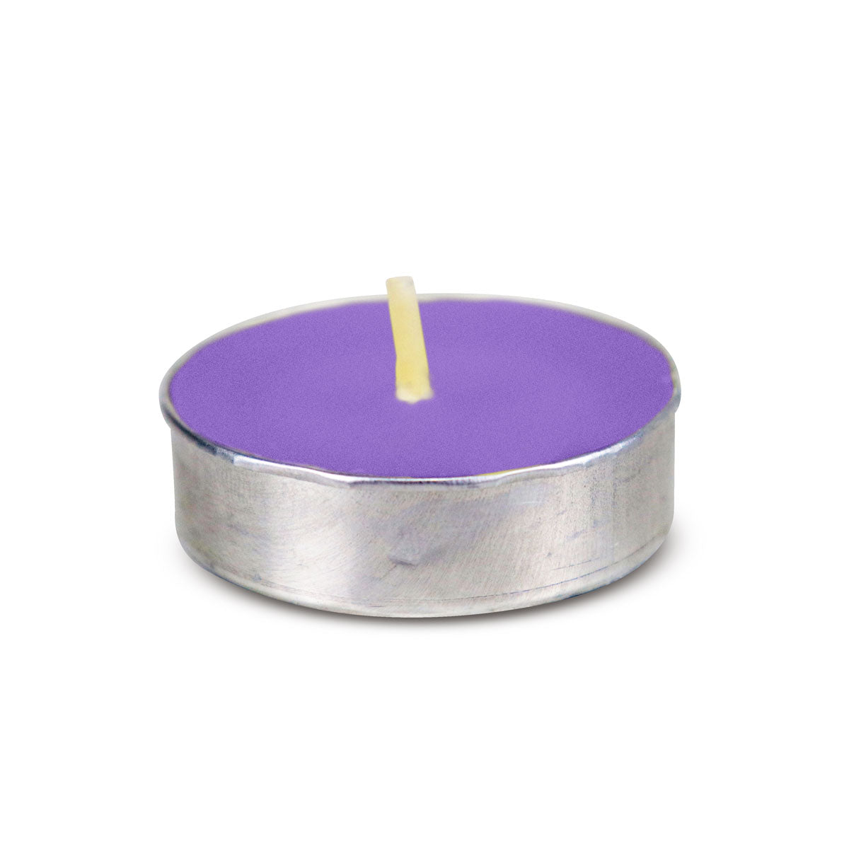 3X2 Paquete de Velas Morado Tea Light 3pza.