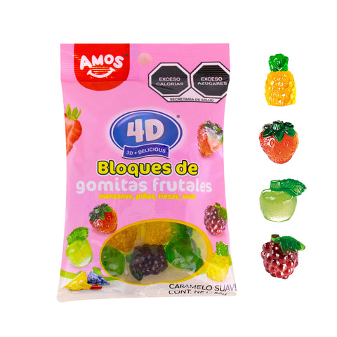 Gomitas de Frutas Amos 88gr.