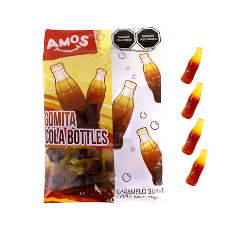 Gomitas de Botella Cola Amos 90g