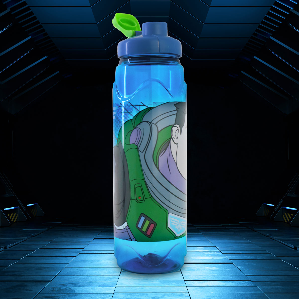 Botella de Plástico con Diseño de Buzz Lightyear