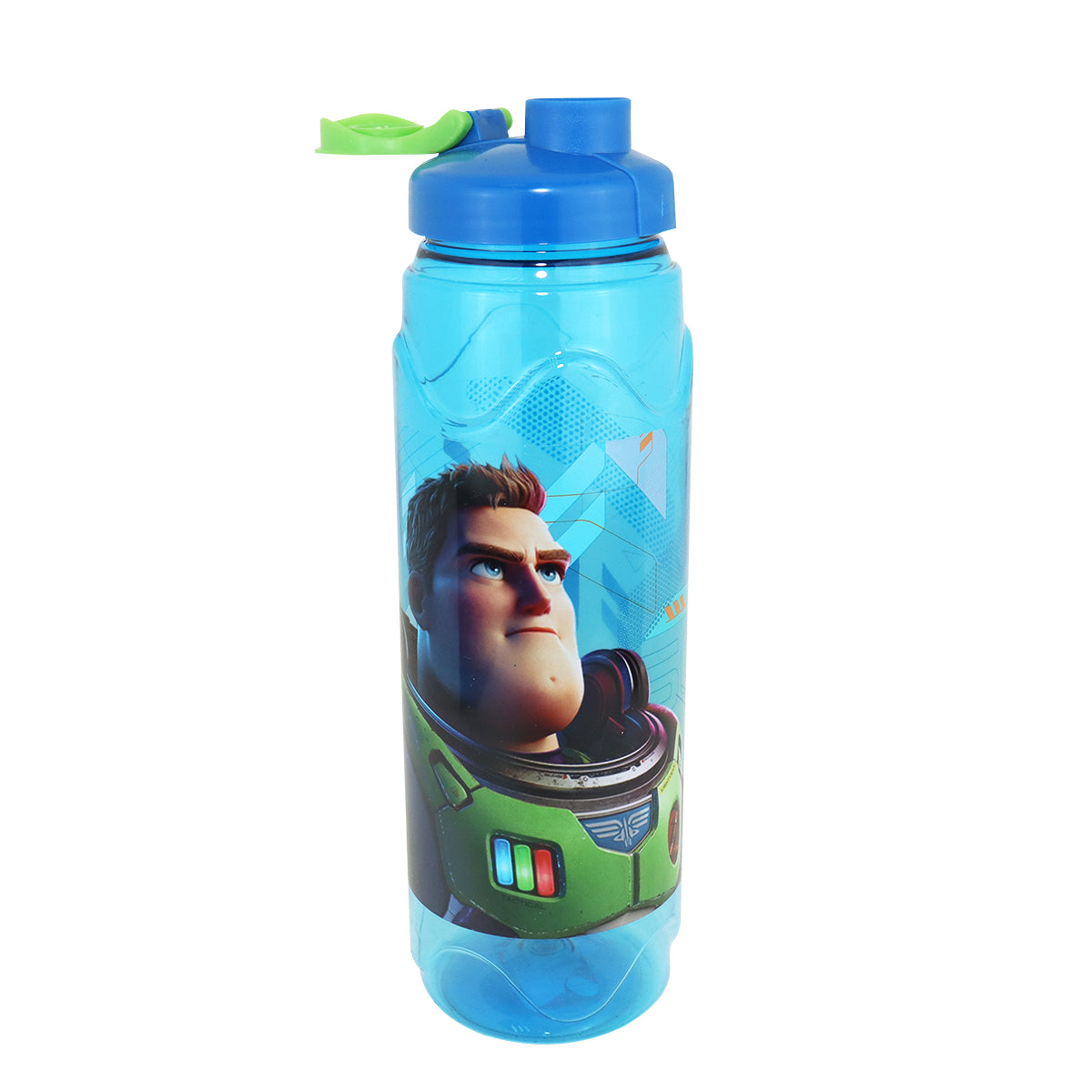 Botella de Plástico color Azul con Diseño de Buzz Lightyear