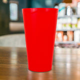 Vaso de Plástico color Rojo 470ml