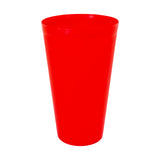 Vaso de Plástico color Rojo 470ml