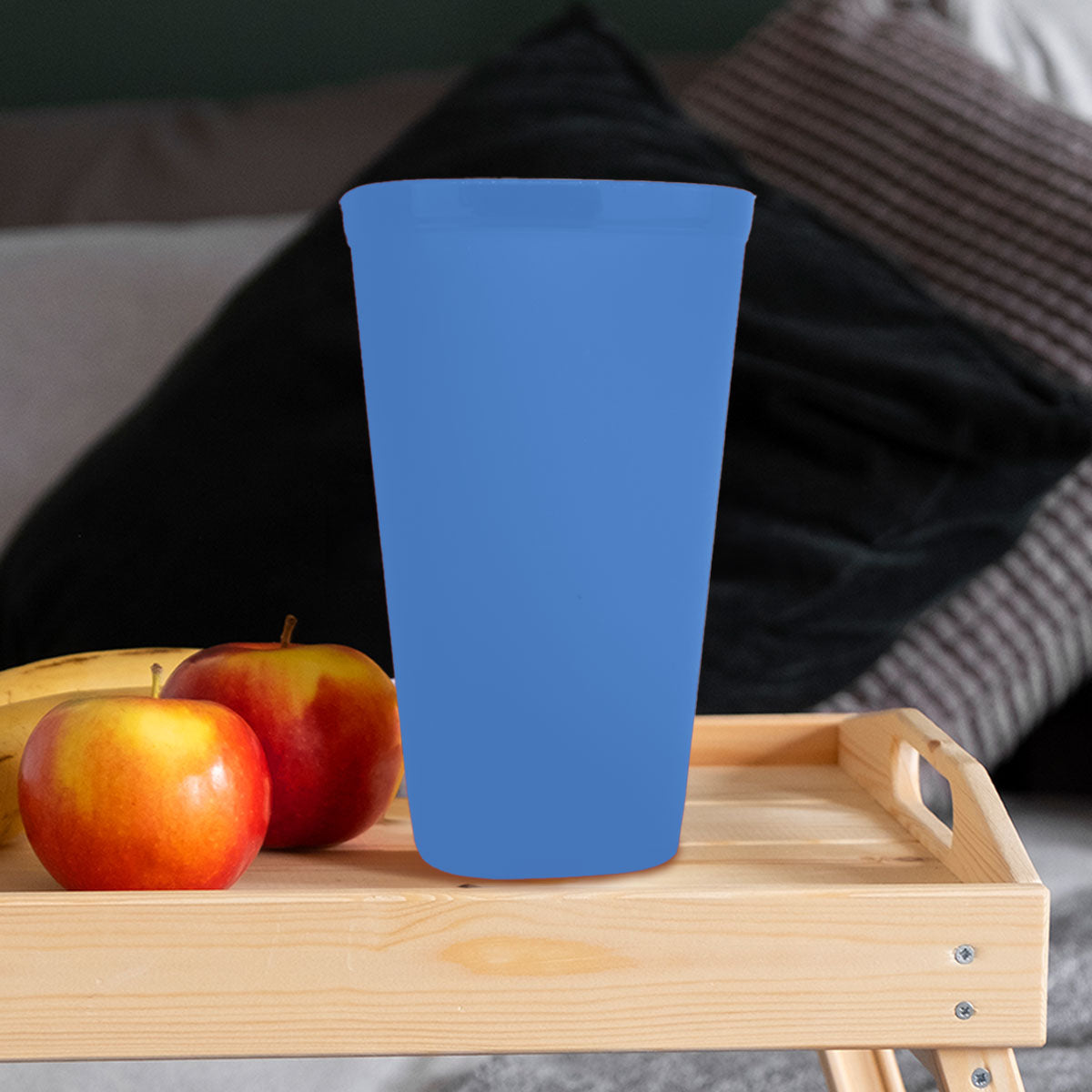 Vaso de Plástico color Azul, 500ml
