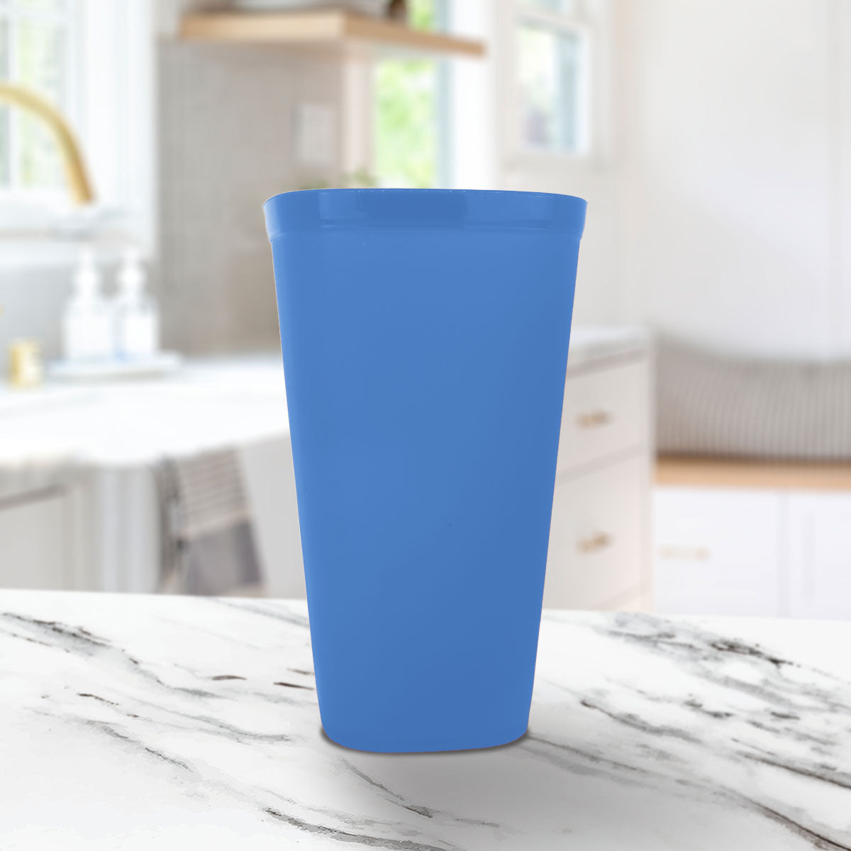 Vaso de Plástico color Azul, 500ml