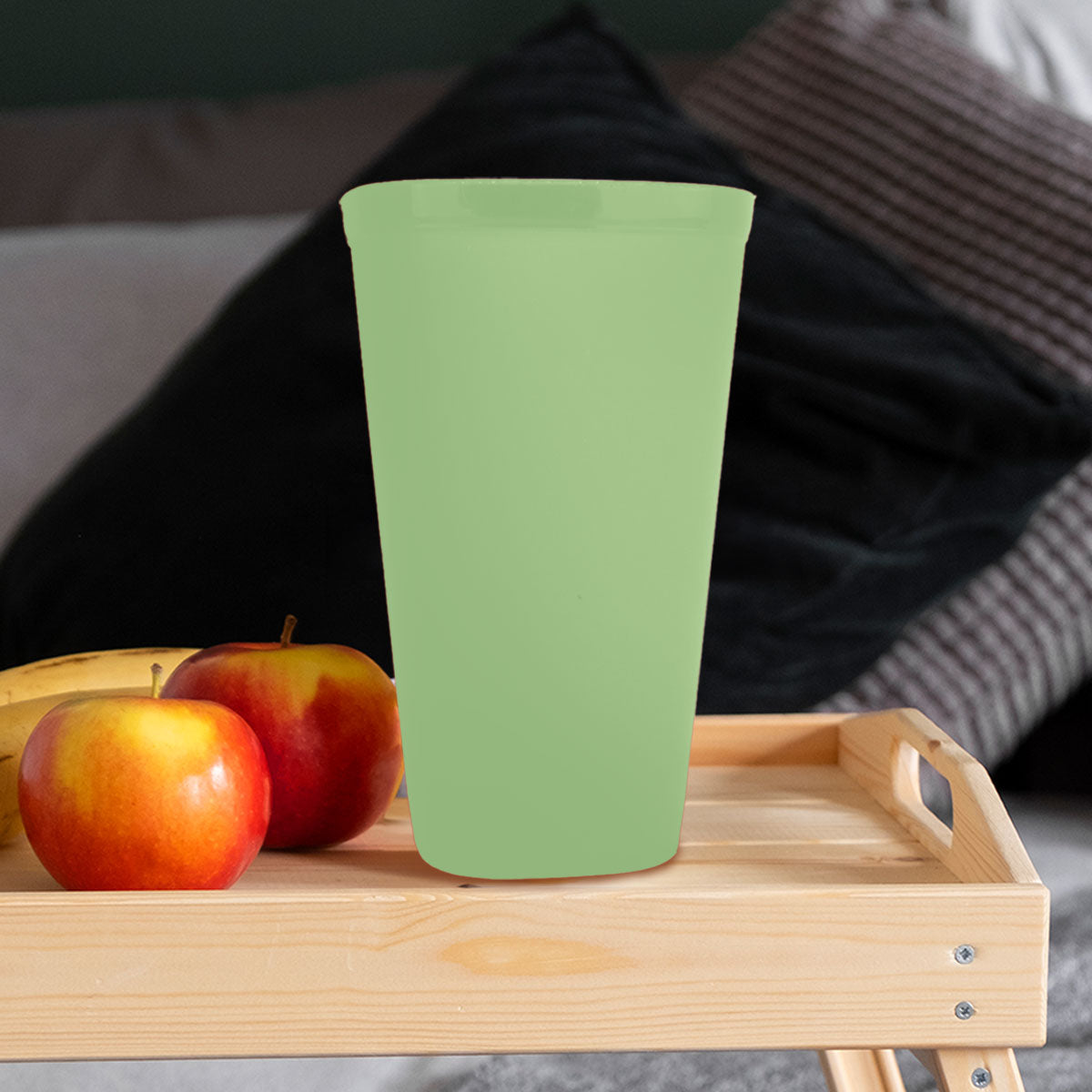 Vaso de Plástico color Verde, 500ml